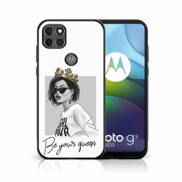 PROTEMIO MY ART Védőtok Motorola Moto G9 Power -QUEEN (139)