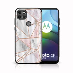 PROTEMIO MY ART Motorola Moto G9 Power védőtok - PINK MARBLE (143)