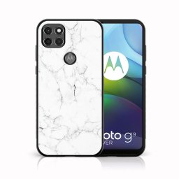 PROTEMIO MY ART Motorola Moto G9 Power védőtok - WHITE MARBLE (144)