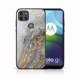 PROTEMIO MY ART Védőtok Motorola Moto G9 Powerhez - BÉZS (151)