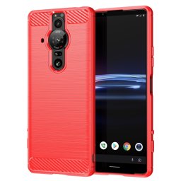 FLEXI TPU burkolat Sony Xperia Pro -I piros