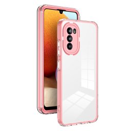 CRYSTAL Védőburkolat Motorola Moto G52 rózsaszín