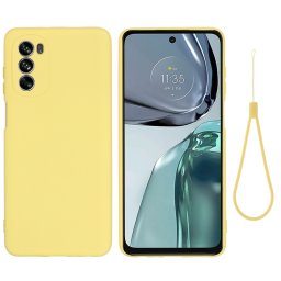 RUBBER Motorola Moto G62 5G védőburkolat sárga
