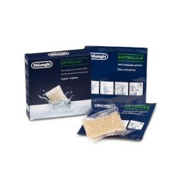 Delonghi Softballs, vízkőképződést gátló golyócskák kávégépekhez, 2 csomag DLSC551