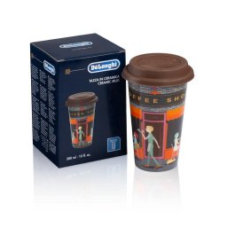 Delonghi Duplafalú kerámia kávéscsésze, 300ml DLSC066