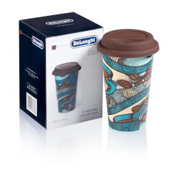 Delonghi Duplafalú kerámia kávéscsésze, 300ml DLSC055