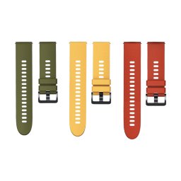 Mi Watch Strap (3-pack) (Olive, Yellow, Orange)