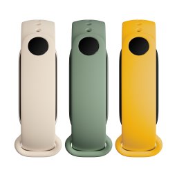 Mi Smart Band 6 Strap (3-pack) (Ivory, Olive, Yellow)