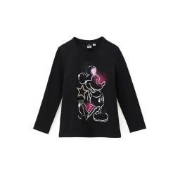 Original Marines Blúz MICKEY MOUSE DCAV3566F Fekete Regular Fit