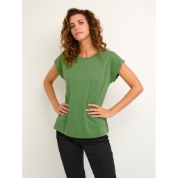Kaffe Póló Kalise Marie 10506680 Zöld Regular Fit