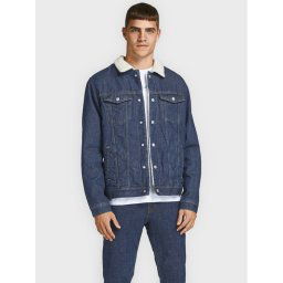 Jack&Jones Farmer kabát Jean 12181157 Sötétkék Regular Fit