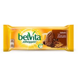 BELVITA Keksz, 50 g, BELVITA "Jó reggelt", kakaós