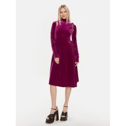 Versace Jeans Couture Hétköznapi ruha 73HAO916 Bordó Regular Fit