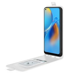 Flip tok Oppo A74 fehér