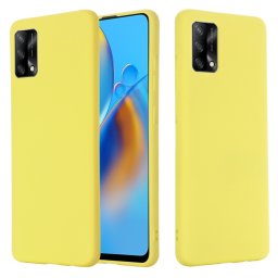 RUBBER Védőburkolat Oppo A74 sárga