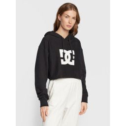 DC Pulóver ADJFT03028 Fekete Relaxed Fit