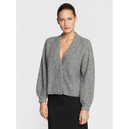 Gestuz Kardigán Alpha 10905933 Szürke Regular Fit