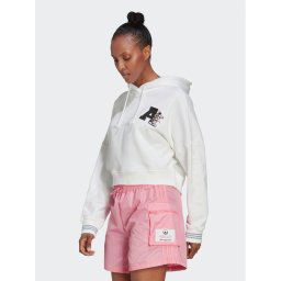 adidas Pulóver Disney HL9055 Fehér Loose Fit
