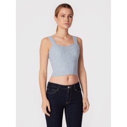 Guess Felső Blaire W2BR59 Z2QA0 Kék Slim Fit