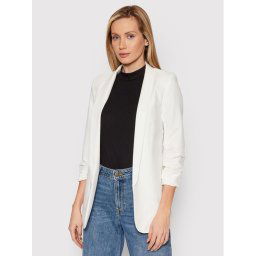 Pieces Zakó Boss 17090996 Fehér Regular Fit