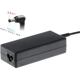 Tolto 45W Asus/Toshiba/Lenovo - Utangyartott Akyga AK-ND-61 5.5x2.1mm/19V/2.37A