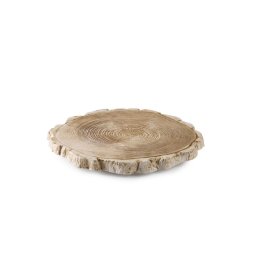 Porcelán fa mintájú kínáló tálca 32cm