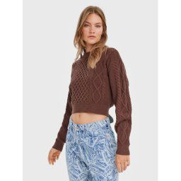 Vero Moda Sweater Ayla 10274866 Barna Relaxed Fit