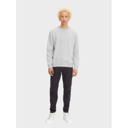 Tom Tailor Denim Szövet nadrág 1032860 Szürke Slim Fit