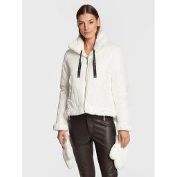 Liu Jo Sport Átmeneti kabát TF2172 E0696 Fehér Relaxed Fit