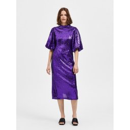 Selected Femme Koktélruha Sola 16086217 Lila Regular Fit