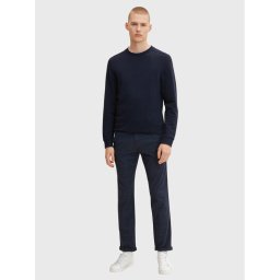 Tom Tailor Denim Chinos 1020451 Sötétkék Straight Fit