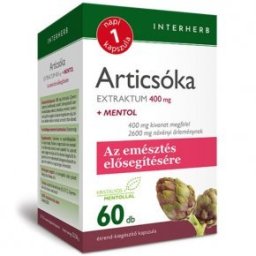 Interherb Napi 1 Articsóka extraktum kapszula - 60db