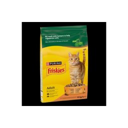 FRISKIES Csirkével és hozzáadott zöldségekkel száraz macskaeledel 10kg