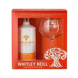 Whitley Neill Blood Orange Gin 0,7L 43% pdd. + pohár