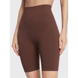 Gina Tricot Kerékpáros nadrág Sky Seamless 16534 Barna Slim Fit