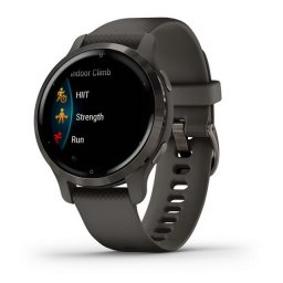 Garmin Venu 2S sötétszürke, szürke kerettel