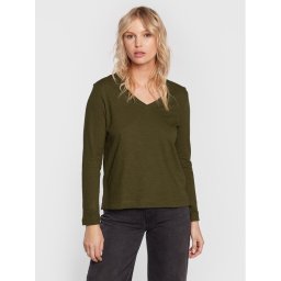 s.Oliver Blúz 2122512 Zöld Relaxed Fit