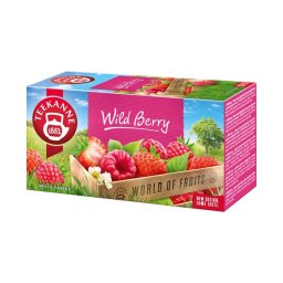 Teekanne Wild Berry gyümölcstea eperrel és málnával 20x