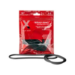 Perfect Fit Slim Wrap 15 - vékony péniszgyűrű - fekete (38 cm)