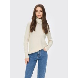 ONLY Garbó Fia 15259662 Ekru Regular Fit