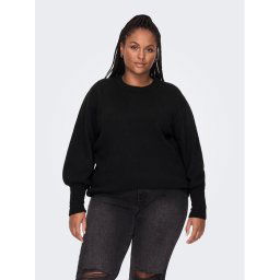 ONLY Carmakoma Sweater Alexi 15270885 Fekete Regular Fit