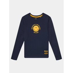 Jack&Jones Junior Blúz Smileyworld 12223448 Sötétkék Regular Fit