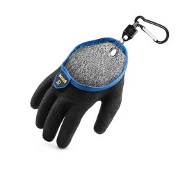 Delphin HAZARD harcsázó kesztyű mágneses karabínerrel, jobbos