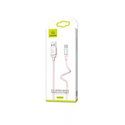 Usams Ice-Cream SJ247 Micro USB Kábel Pink