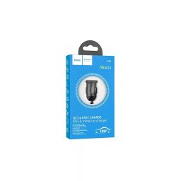 Hoco Z43 Mighty Qc3.0 18W Autós Töltő Fekete