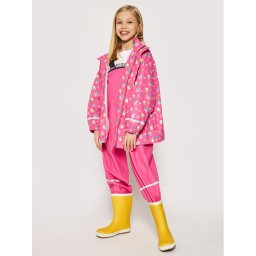 Playshoes Esőkabát szett 408692 D Rózsaszín Regular Fit