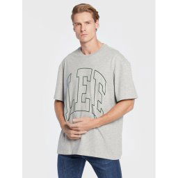 Lee Póló Varsity L69CFEMP 112322583 Szürke Loose Fit