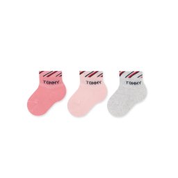 Tommy Hilfiger 3 pár hosszú szárú gyerek zokni 701220277 Rózsaszín