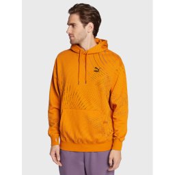 Puma Pulóver SWxP 535666 Narancssárga Relaxed Fit