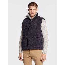 Only & Sons Mellény Cash Corduroy 22022506 Szürke Regular Fit